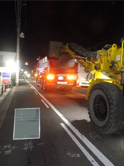 夜間工事